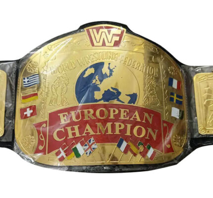 WWE European Championship Replica Wrestling Belt