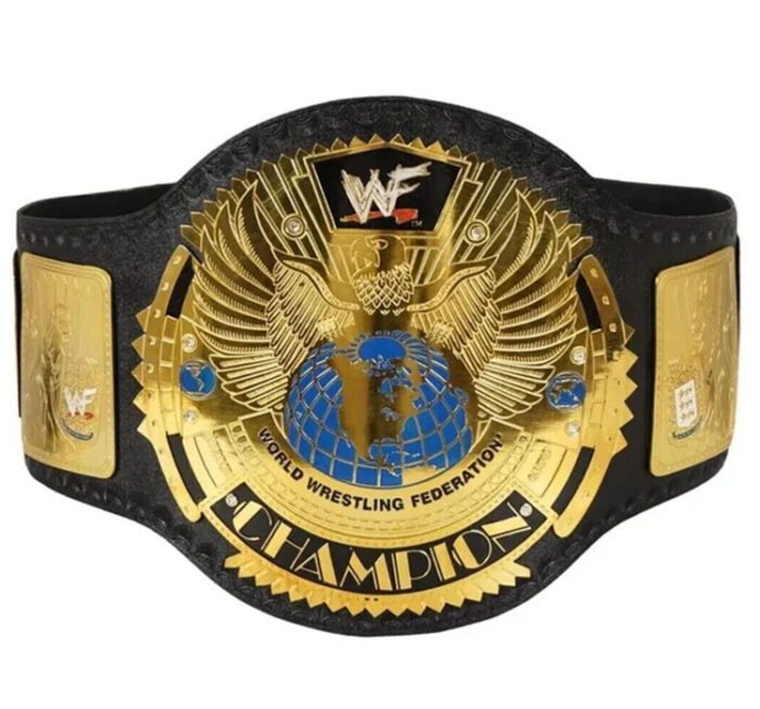 WWF Attitude Era Big Eagle Championship Replica Belt