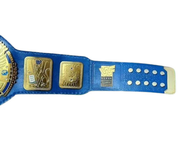 WWF Block Logo Heavyweight Wrestling Championship Belt