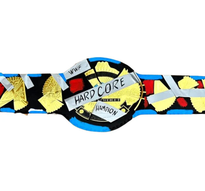 WWF Hardcore Championship Replica Title Belt