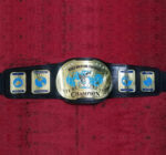 WWF Oval IC Intercontinental Championship Leather Belt for Sale