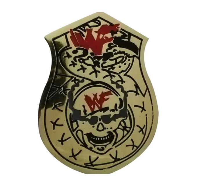 WWF Stone Cold Smoking Skull Championship 4mm Wrestling Belt
