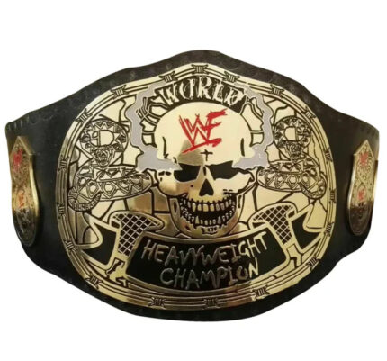 WWF Stone Cold Smoking Skull Championship 4mm Wrestling Belt