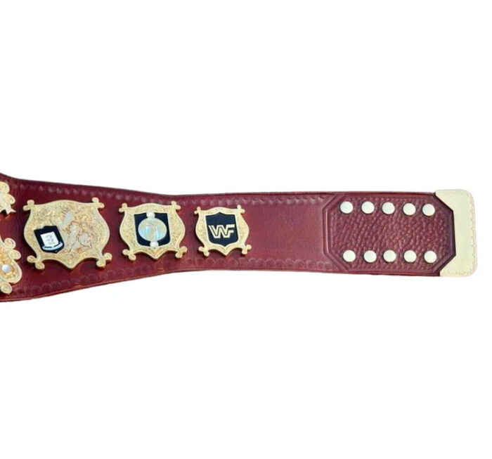 WWF Undisputed Heavyweight Wrestling Championship Replica Belt