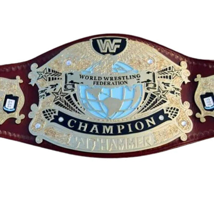 WWF Undisputed Heavyweight Wrestling Championship Replica Belt