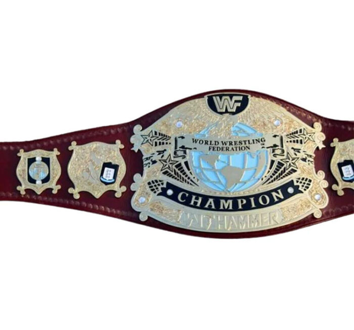 WWF Undisputed Heavyweight Wrestling Championship Replica Belt