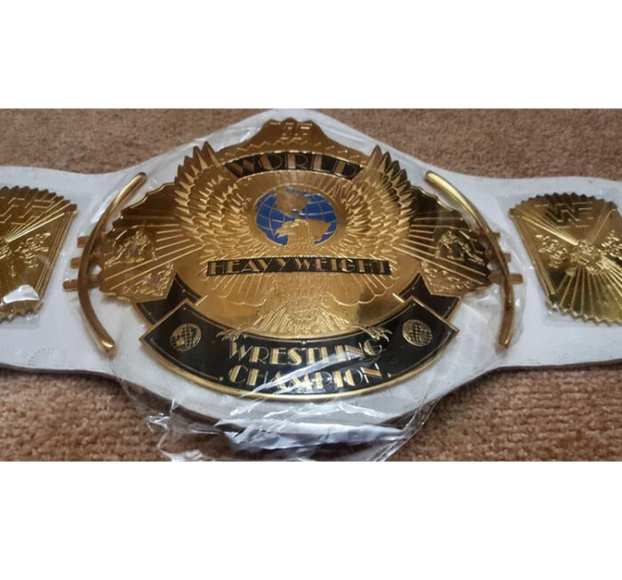 WWF Winged Eagle Heavyweight Championship Leather Belt Replica