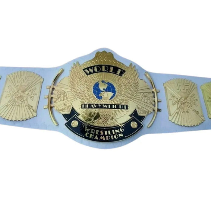WWF Winged Eagle Heavyweight Championship Leather Belt Replica