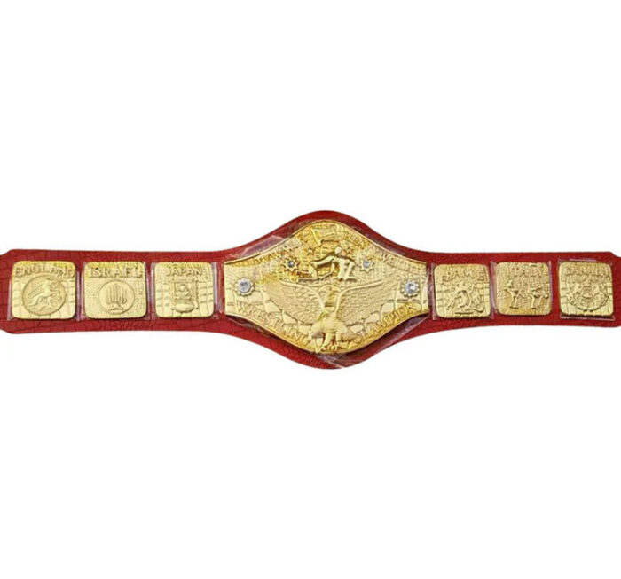 WWWF Bob Backlund World Heavyweight Championship Belt