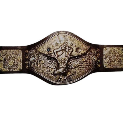 WWWF Heavyweight Champion Belt NJPW Bob Backlund Billy Graham