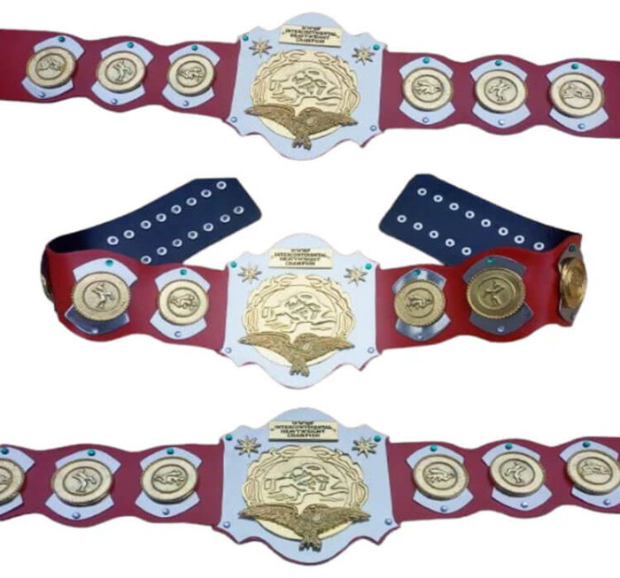 WWWF Patterson Intercontinental Heavyweight Championship Belt
