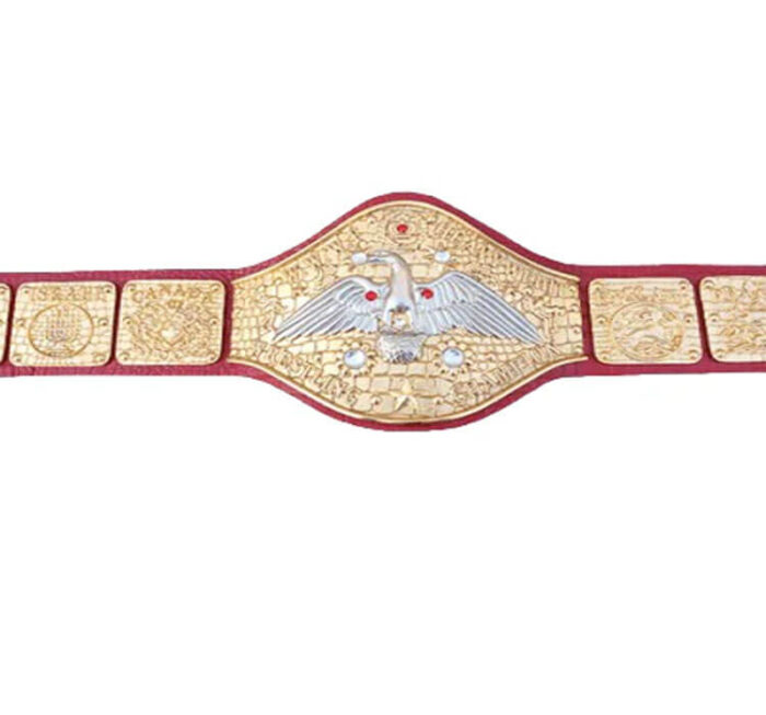 WWWF Pedro Morales Heavyweight Wrestling Champion Belt