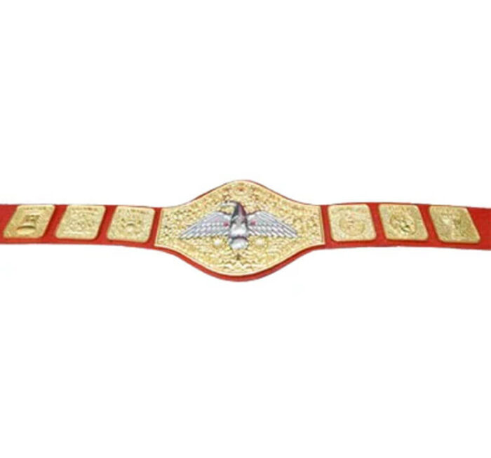 WWWF Pedro Morales Heavyweight Wrestling Champion Belt
