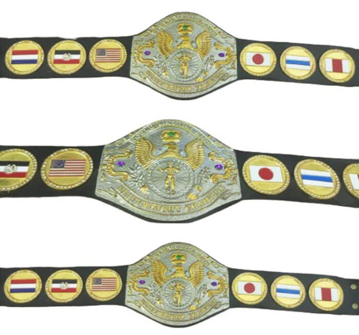 WWWF World Martial Arts Heavyweight Championship Belt